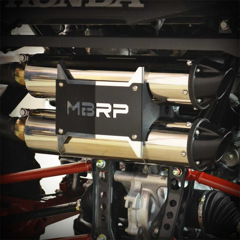 MBRP 19-20 Honda Talon Dual Slip-On Exhaust System w/Performance Muffler - eliteracefab.com