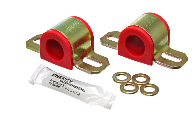 Energy Suspension Universal Red 21mm Non-Greaseable Sway Bar Bushing Set.