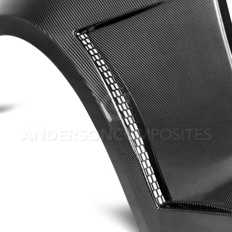 Anderson Composites 16-18 Chevrolet Camaro Type SS Fenders Carbon Fiber (0.40 Inch Wider)