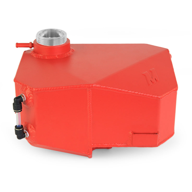 Mishimoto 2013+ Ford Focus ST/2016+ Focus RS Aluminum Expansion Tank - Wrinkle Red - eliteracefab.com