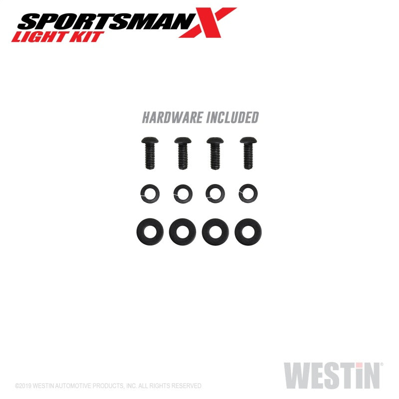 Westin Sportsman X Light Kit - Black - eliteracefab.com