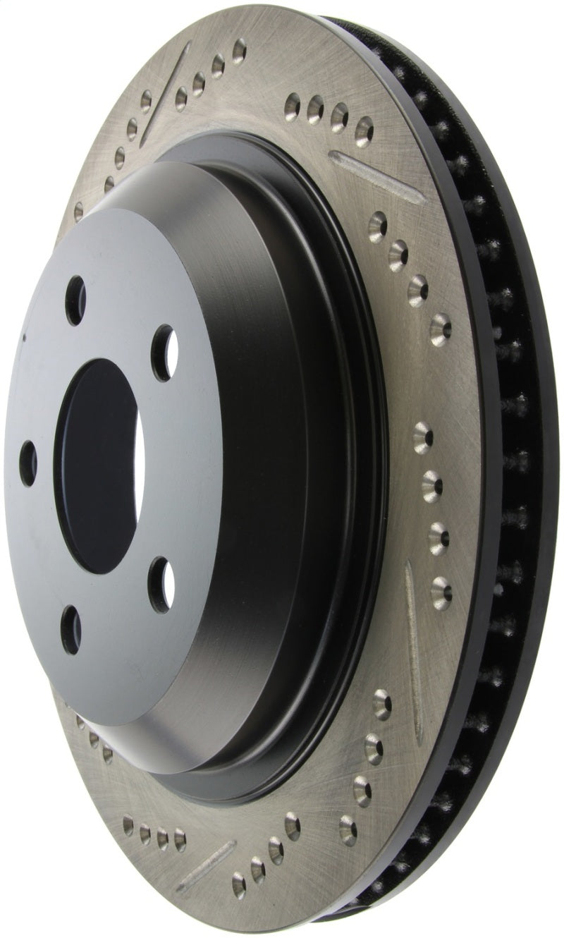 StopTech 98-02 Chevrolet Camaro / Pontiac Firebird/Trans Am Slotted & Drilled Rear Right Rotor Stoptech