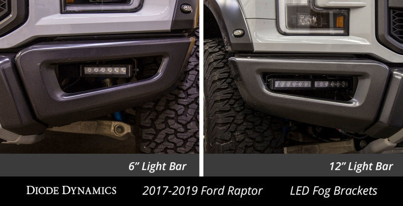 Diode Dynamics SS6 LED Fog Light Kit for 2017-2020 Ford Raptor - DD6005