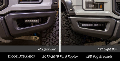 Diode Dynamics SS6 LED Fog Light Kit for 2017-2020 Ford Raptor - DD6005