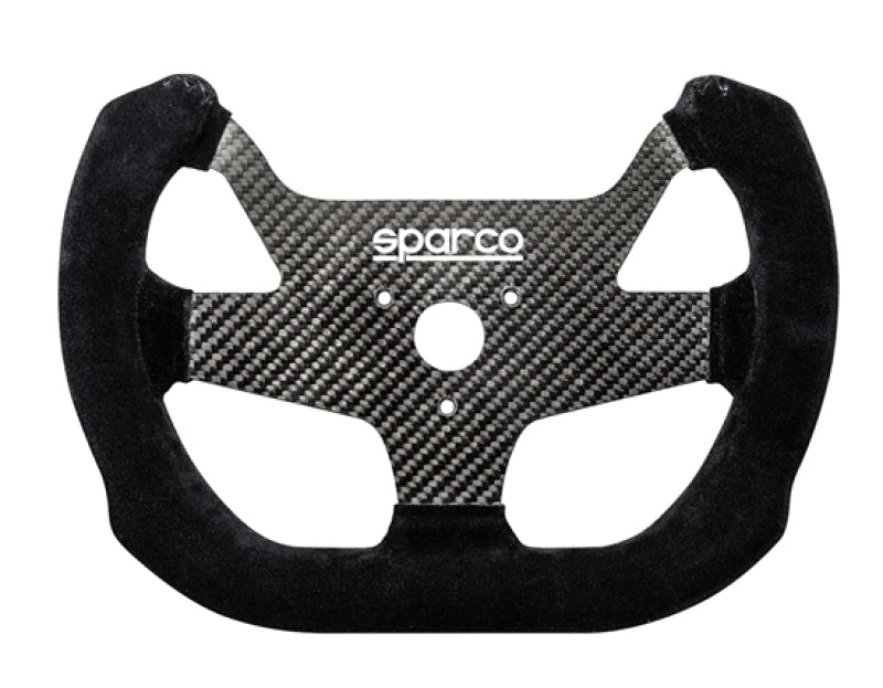 Sparco Steering Wheel F10C Carbon Suede Black - eliteracefab.com