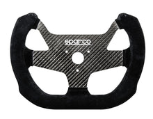 Load image into Gallery viewer, Sparco Steering Wheel F10C Carbon Suede Black - eliteracefab.com