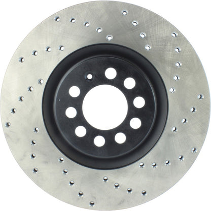 StopTech 00-06 Audi TT Quattro / 03/04-12/04 VW Jetta Left Front Drilled CRYO-STOP Rotor Stoptech