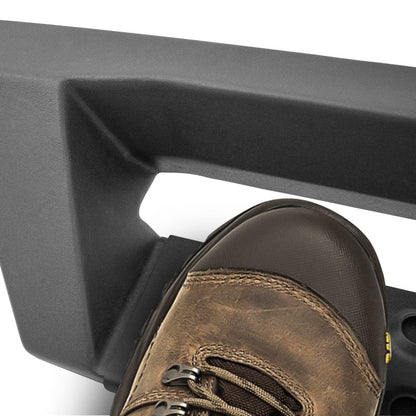 Westin/HDX 09-18 Dodge/Ram 1500 Quad Cab Drop Nerf Step Bars - Textured Black - eliteracefab.com