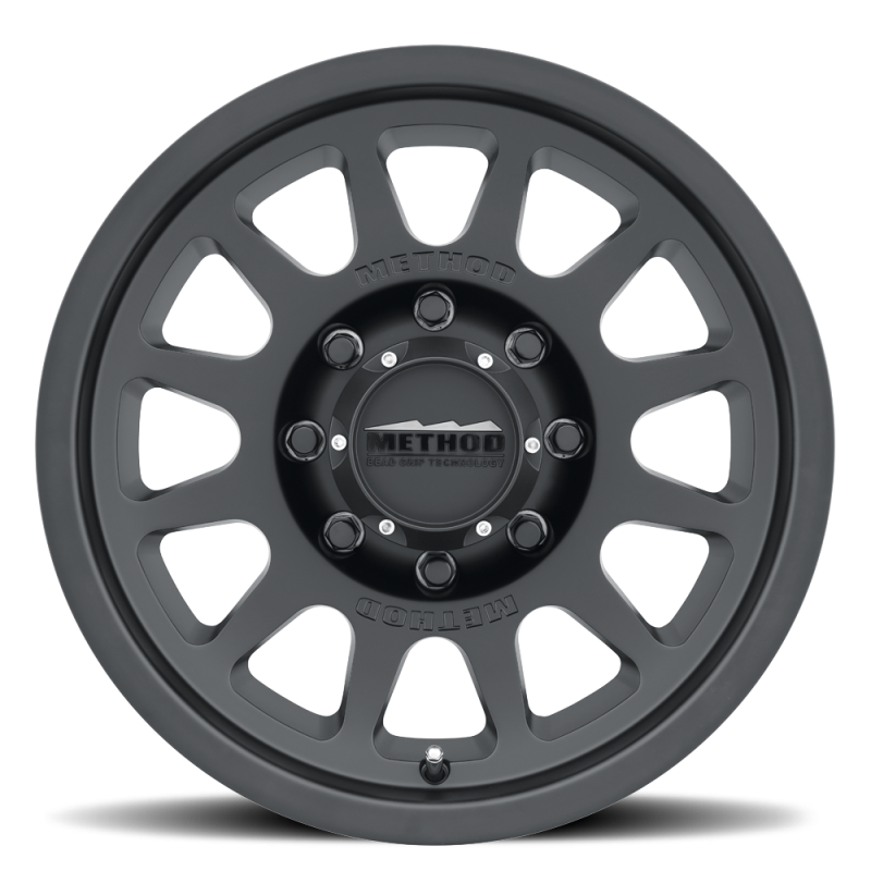 Method MR703 17x8.5 0mm Offset 8x6.5 130.81mm CB Matte Black Wheel - eliteracefab.com