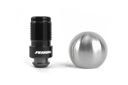 Perrin WRX 5-Speed Brushed Ball 2.0in Stainless Steel Shift Knob - eliteracefab.com