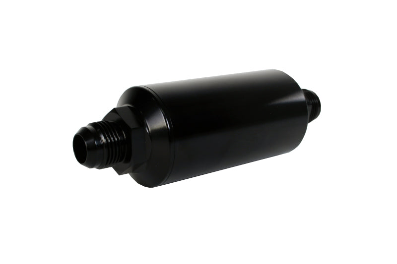 Aeromotive Fuel Filter 10 Micron AN-10 Male Microglass Black - eliteracefab.com