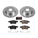 Power Stop 13-18 Ford C-Max Rear Z23 Evolution Sport Brake Kit