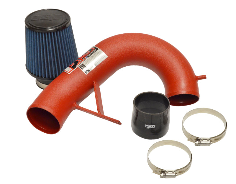 Injen 17-19 Audi A4 2.0T Wrinkle Red Short Ram Air Intake - eliteracefab.com