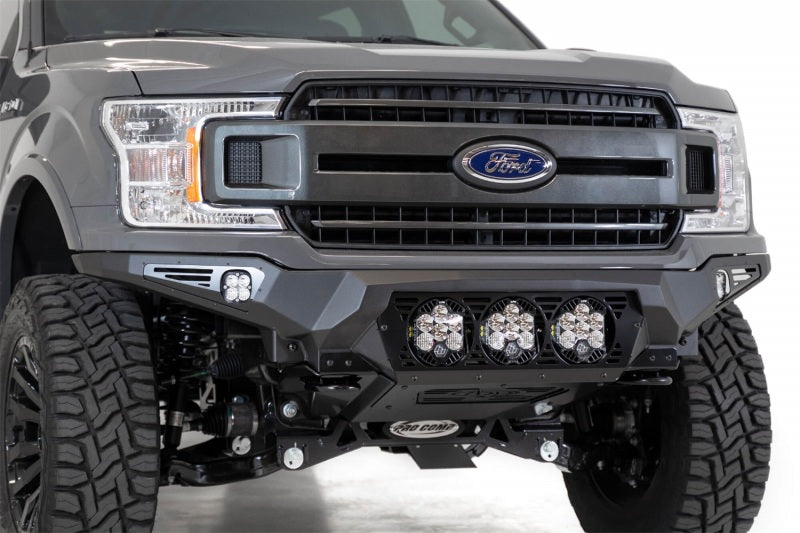 Addictive Desert Designs 18-20 Ford F-150 Bomber Front Bumper w/ 3 Baja Designs LP6 Mounts Addictive Desert Designs