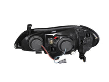 Load image into Gallery viewer, ANZO USA Infiniti I30 Projector Headlights W/ Halo Black; 2000-2004 - eliteracefab.com