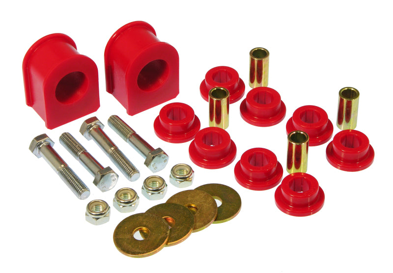 Prothane 99-3/99 Ford F250 SD 4wd Front Sway Bar Bushings - 32mm - Red - eliteracefab.com