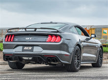 Load image into Gallery viewer, Borla 2018 Ford Mustang GT 5.0L AT/MT 3in S-Type Catback Exhaust Black Chrome Tips w/ Valves - eliteracefab.com