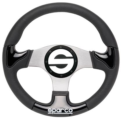 Sparco Strwhl P 222 Black - eliteracefab.com