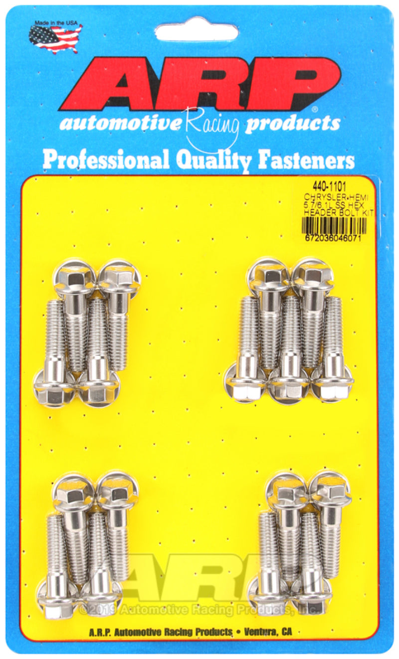 ARP Chrysler hemi 5.7/6.1L SS Hex Header Bolt Kit ARP