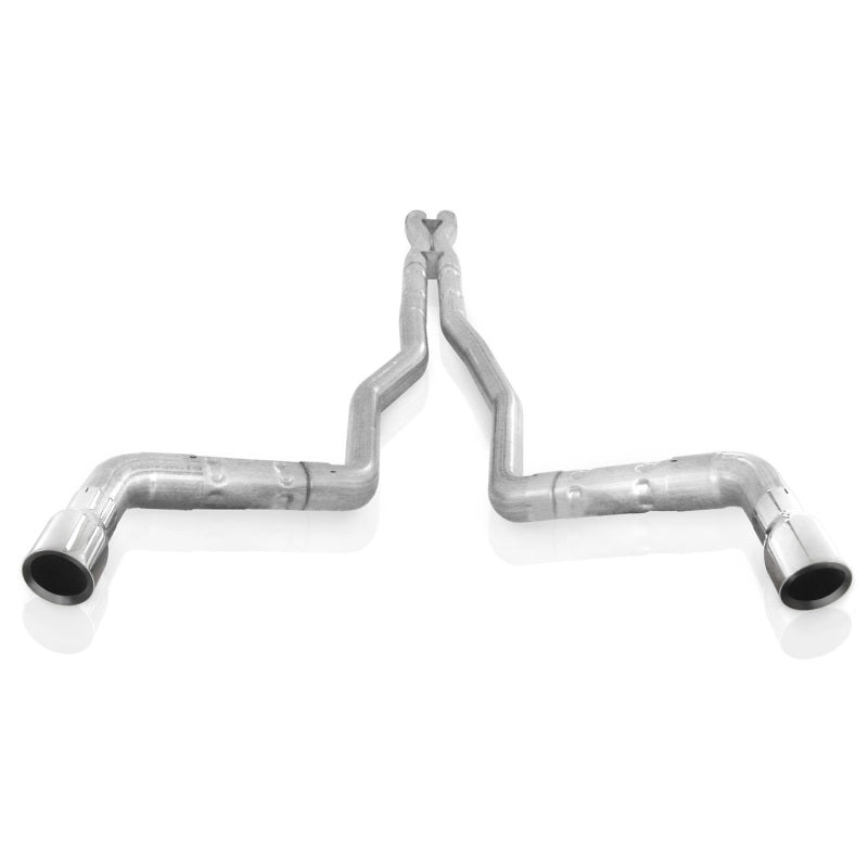 Stainless Works 10-15 Camaro 6.2L 3in Dual Chambered Catback System X-Pipe Performance Connect Stainless Works