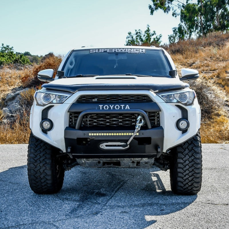 Westin 14-20 Toyota 4Runner Pro-Series Bumper Round Bull Bar - Textured Black - eliteracefab.com