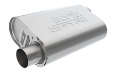 Load image into Gallery viewer, Borla CrateMuffler SBC Hot 350/383 3 inch Offset/Center 14in x 4.35in x 9in Oval Muffler - eliteracefab.com