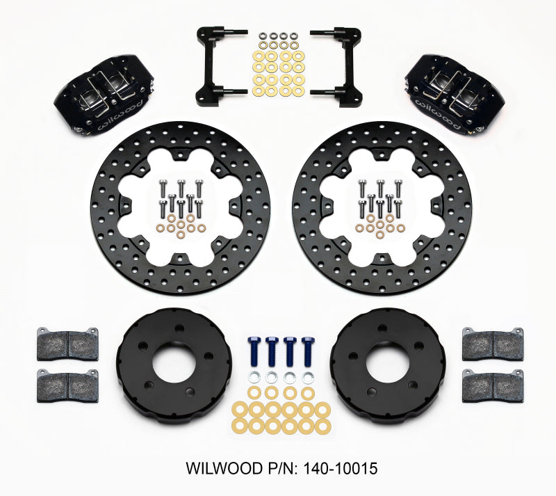 Wilwood Dynapro Radial Front Drag Kit 11.75in Drilled 94-04 Mustang Wilwood