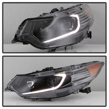 Load image into Gallery viewer, xTune 09-14 Acura Projector Headlights - Light Bar DRL - Black (PRO-JH-ATSX09-LB-BK) - eliteracefab.com