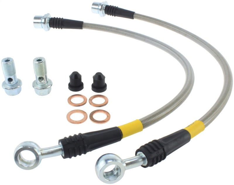 StopTech 96 Audi S4 / 06-10 Lexus IS250/IS350 Stainless Steel Rear Brake Lines - eliteracefab.com