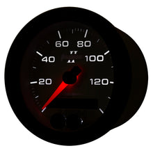 Load image into Gallery viewer, Autometer Phantom II 3-3/8in 0-140MPH In-Dash Electronic GPS Programmable Speedometer