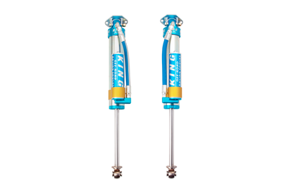King Shocks 07-18 Jeep Wrangler JK Rear 2.5 Dia Piggy Hose Res Shocks 0-2in Lift (Pair)