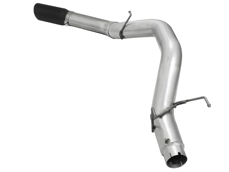 aFe MACHForce XP 5in DPF-Back SS Exhaust Dodge RAM 13-14 6.7L (td) Mega Cab w/ Black Tip aFe