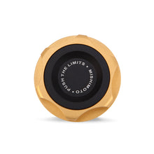 Load image into Gallery viewer, Mishimoto Subaru Oil FIller Cap - Gold - eliteracefab.com