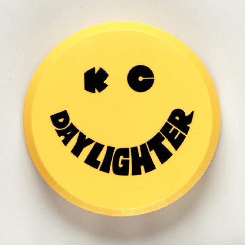 KC HiLiTES 6in. Round Hard Cover for Daylighter/SlimLite/Pro-Sport (Single) - Yellow w/Black Smile - eliteracefab.com