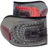 ANZO USA Toyota Fj Cruiser Led Taillights Smoke; 2007-2013