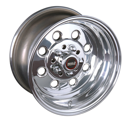 Weld Draglite 15x6 / 5x4.5 & 5x4.75 BP / 3.5in. BS Polished Wheel - Non-Beadlock - eliteracefab.com