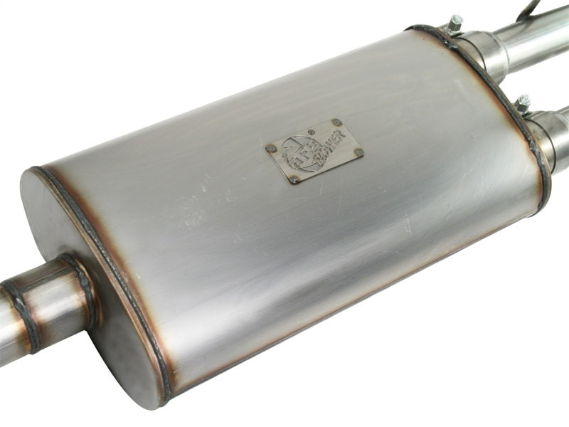 aFe MACHForce XP Exhaust Cat-Back SS-409 07-09 Toyota Tundra V8-5.7L w/ Polished Tip - eliteracefab.com