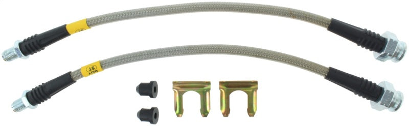 STOPTECH 89-98 NISSAN 240SX (300ZX UPGRADE) REAR STAINLESS STEEL BRAKE LINES, 950.42510 - eliteracefab.com