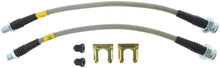 Load image into Gallery viewer, STOPTECH 89-98 NISSAN 240SX (300ZX UPGRADE) REAR STAINLESS STEEL BRAKE LINES, 950.42510 - eliteracefab.com