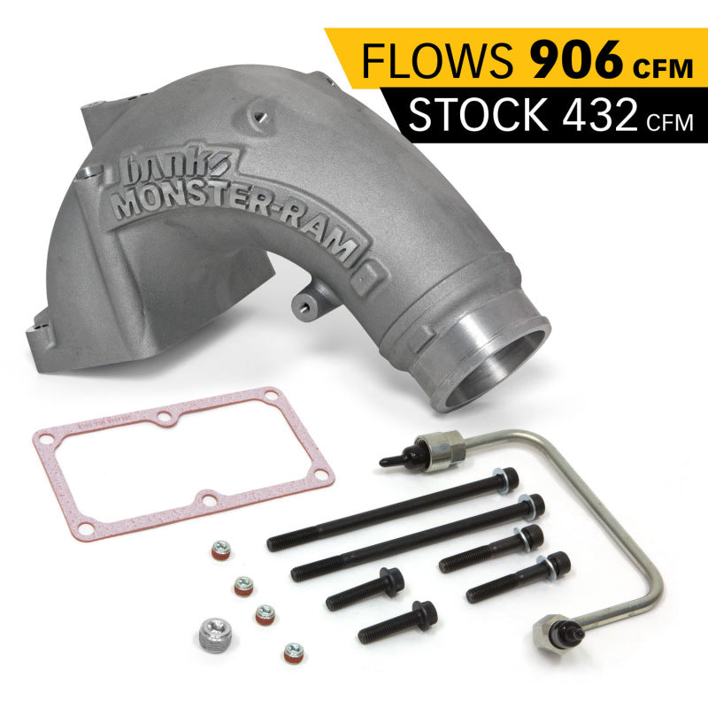 Banks Power 07.5-17 Ram 2500/3500 6.7L Diesel Monster-Ram Intake System w/Fuel Line 3.5in Natural - eliteracefab.com