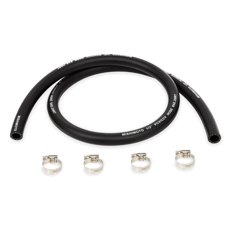 Mishimoto Universal Catch Can Hoses 0.5in x 4ft - eliteracefab.com