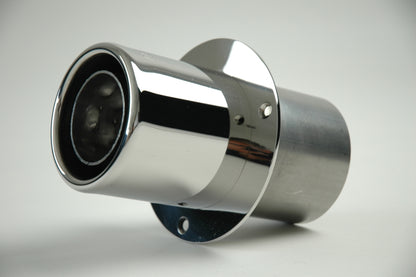 Gibson Marine Power Tip Muffler (Pair) Transom Mount - 4in Inlet/4in Length - Stainless Gibson