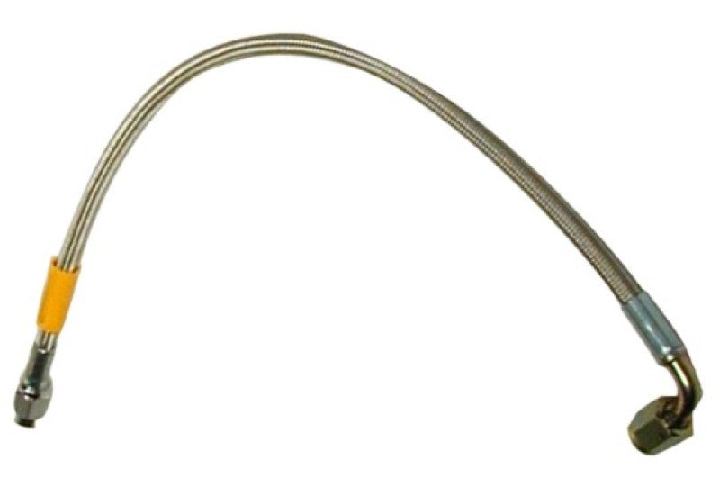 Wilwood 22in OAL Flexline -3 Hose to -3 Female 90 Degree End - eliteracefab.com