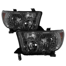 Load image into Gallery viewer, Xtune Toyota Tundra 07-13 / Toyota Sequoia 08-13 OEM Style Headlights Smoked HD-JH-TTU07-AM-SM - eliteracefab.com