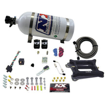 Load image into Gallery viewer, Nitrous Express 4150 4-BBL/Alcohol Nitrous Kit (100-500HP) w/10lb Bottle