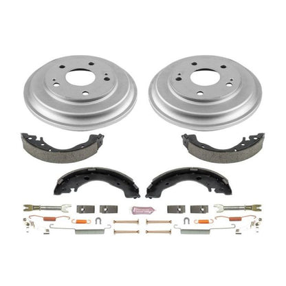 Power Stop 06-11 Honda Civic Coupe Rear Autospecialty Drum Kit - eliteracefab.com