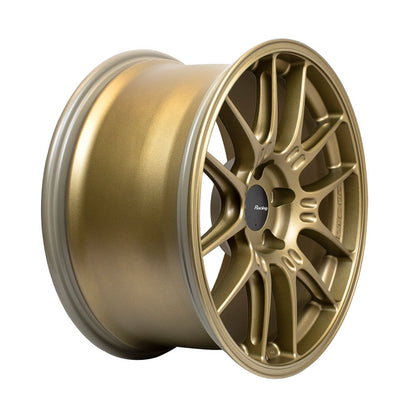 Enkei GTC02 18x9.5 5x114.3 40mm Offset 75mm Bore Titanium Gold Wheel - eliteracefab.com