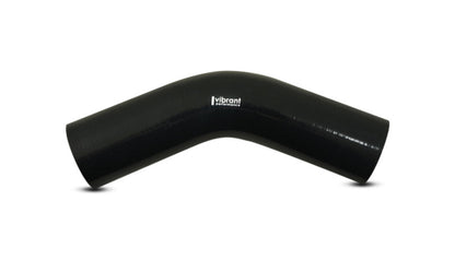 Vibrant Performance 45 Degree Elbow, 1.625in ID x 5.00in Leg Length - Black, Custom Automotive Fabrication, for Custom Builds - Part 27905