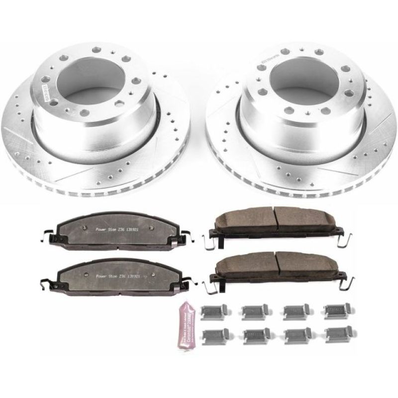 Power Stop 13-18 Ram 3500 Rear Z36 Truck & Tow Brake Kit - eliteracefab.com