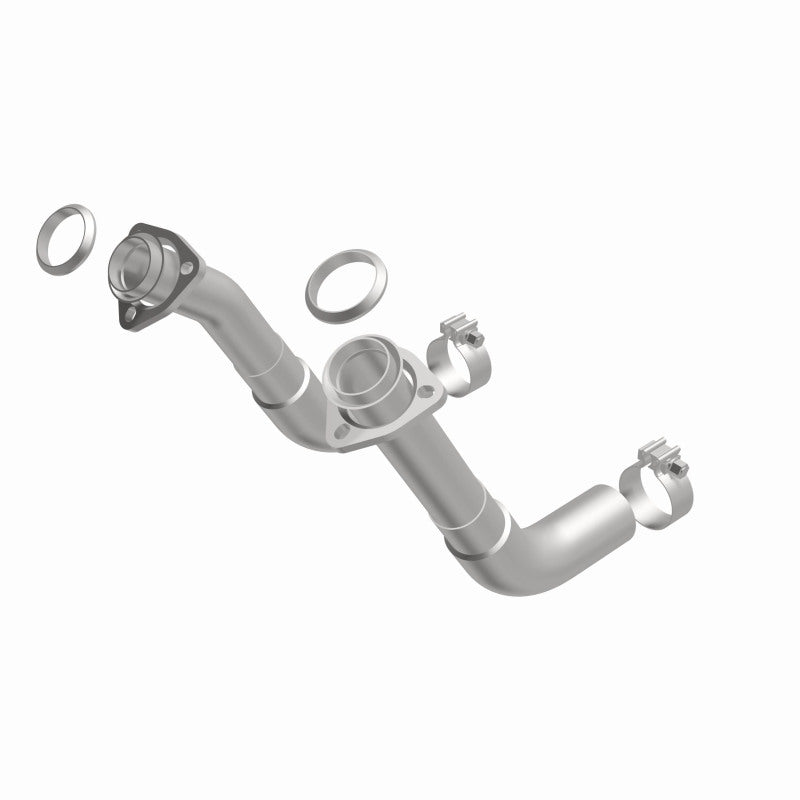 MagnaFlow 66-72 Chevy C10 Pickup V8 2-Piece Front Exhuast Pipe Kit (2in Tubing/Clamps/Inlet Flanges) Magnaflow